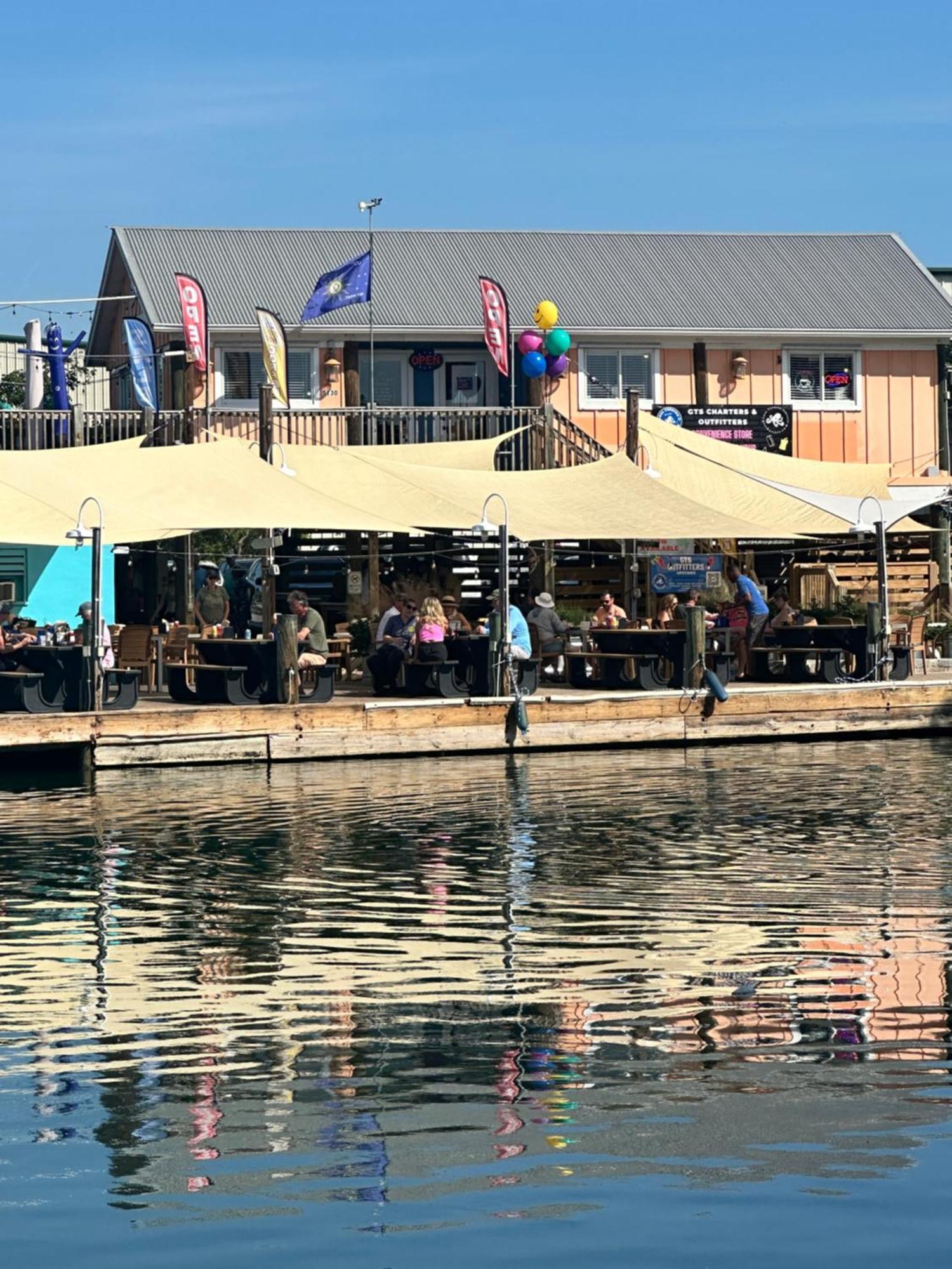 Aqua Lodges At Hurricane Hole Marina ストック・アイランド エクステリア 写真